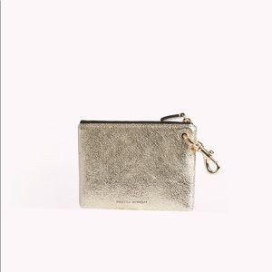 Rebecca Minkoff Clip Pouch in Champagne